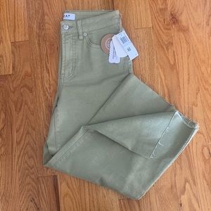 Oat Brand High-Rise Stretch Jeans